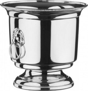 10590142 Arthur Price Ведёрко для льда с сеткой Arthur Price "Лев" 15,5см (посеребрение), п/к Посеребрение