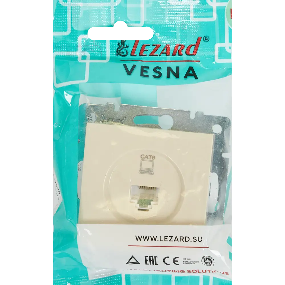 Розетка компьютерная Lezard Vesna для интернет-кабелей 84802075 STLM-1571057 - Вид №4