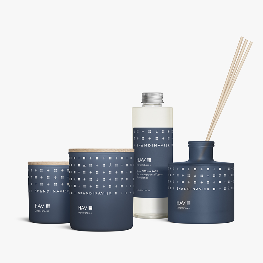 SK20104 Свеча ароматическая hav с крышкой, 200 г (новая) S K A N D I N A V I S K  - Вид №6