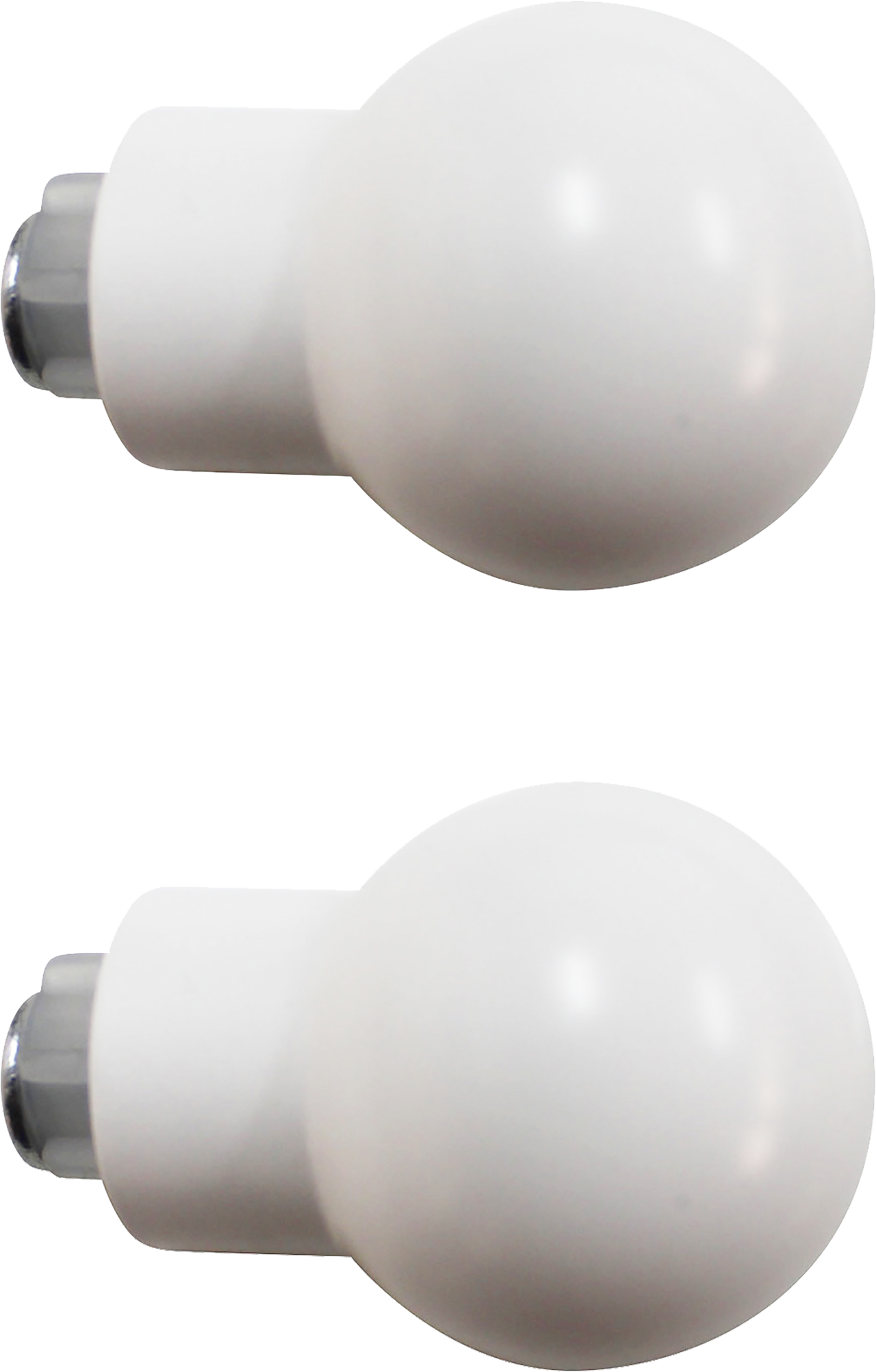 INSPIRE Наконечники Шар для карнизов - белые матовые 6 см 82549380 STLM-0029544