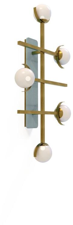 MARIONI Бра из латуни Greta 02970 - Вид №2