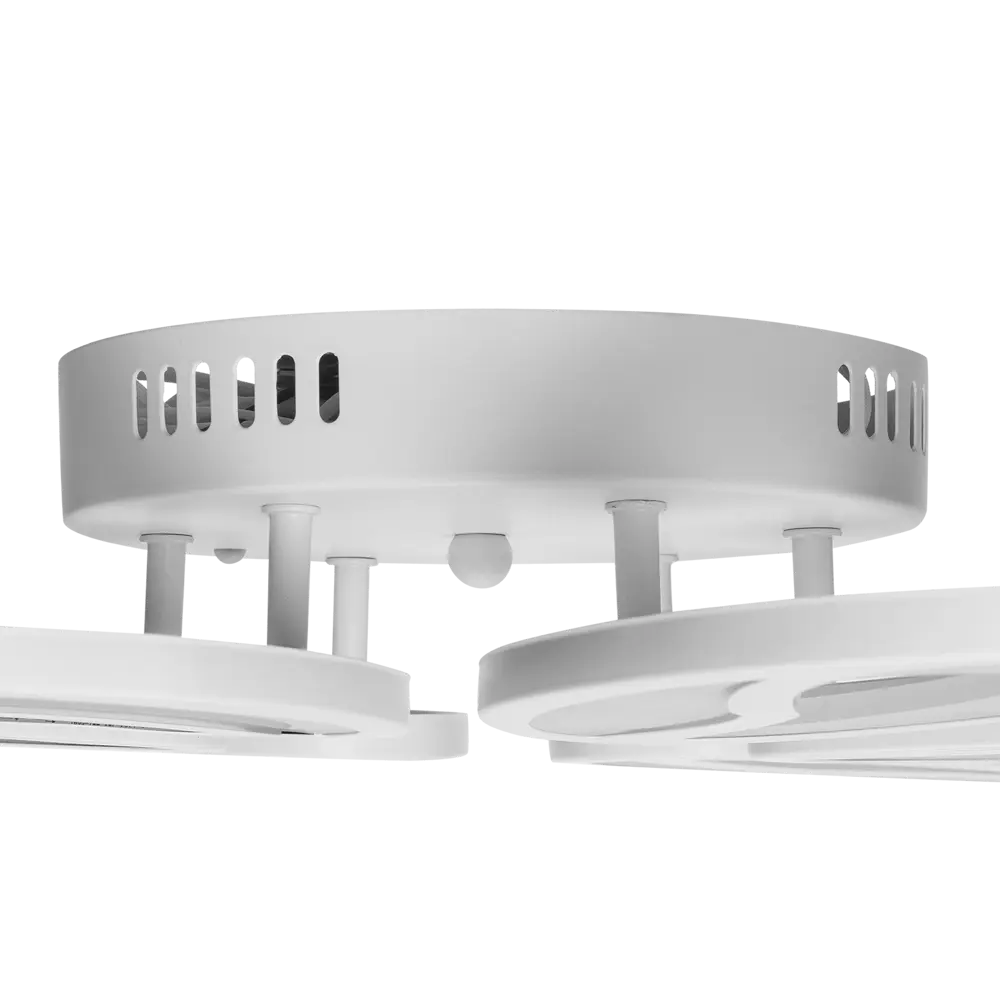 Люстра потолочная светодиодная Escada 10222/6LED 93W с пультом управления, 24 м², регулируемый белый свет, цвет белый STLM-2117278 - Вид №7
