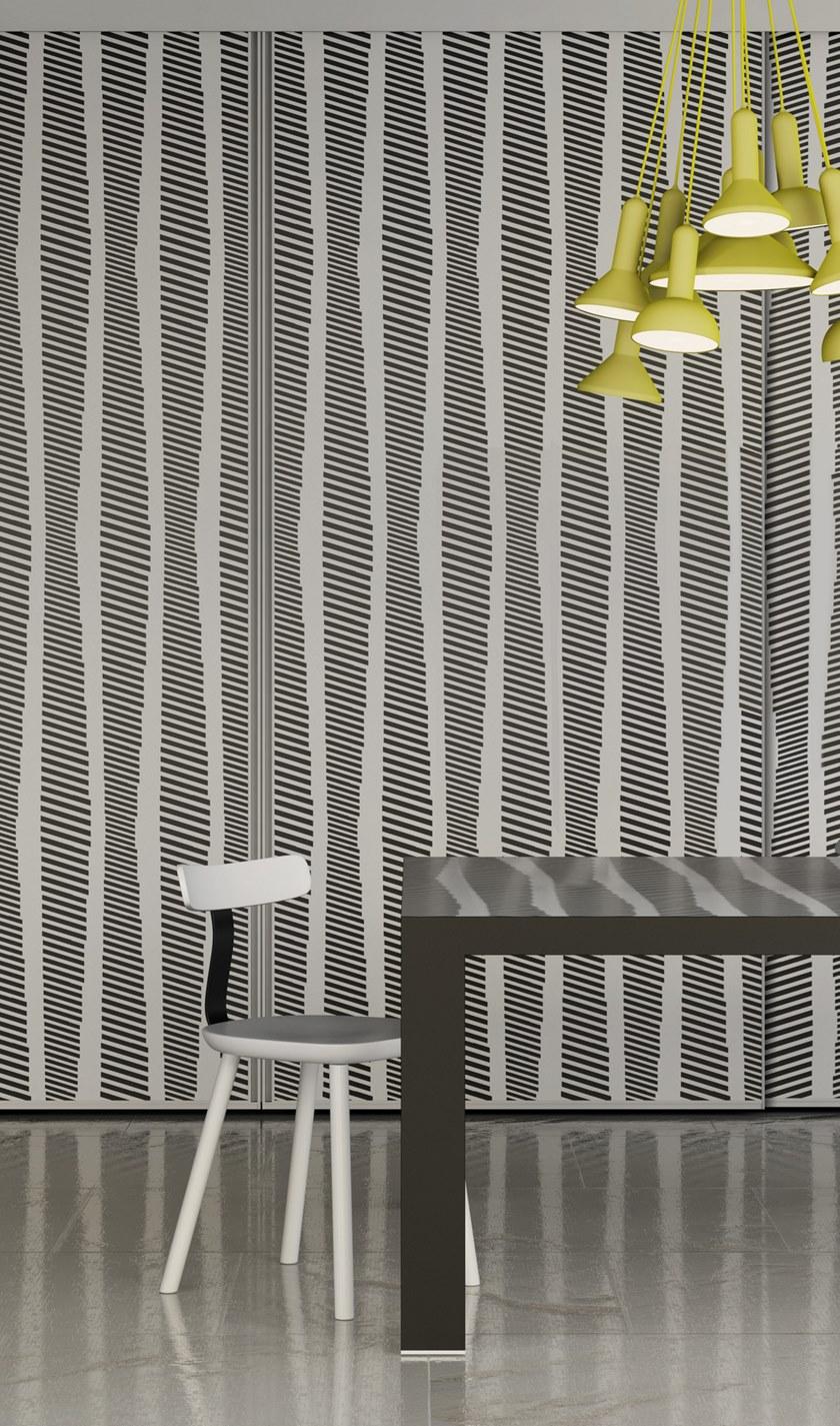 De Rosso Шкаф на заказ с hpl и алюминиевыми раздвижными дверями Aliante system sun-id-1499520 - Вид №19