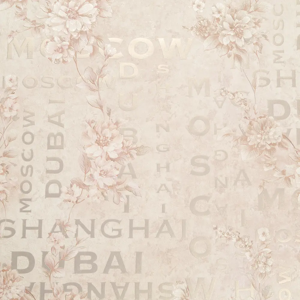 Обои флизелиновые Palitra Family Romantis бежевые 1.06 м FM71681-21 STLM-2108792 - Вид №1