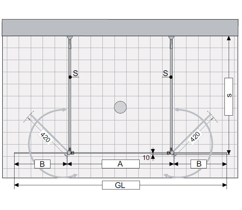 PE 6GFT2 Arreda collection Душевая кабина DUKA 44492 - Вид №2