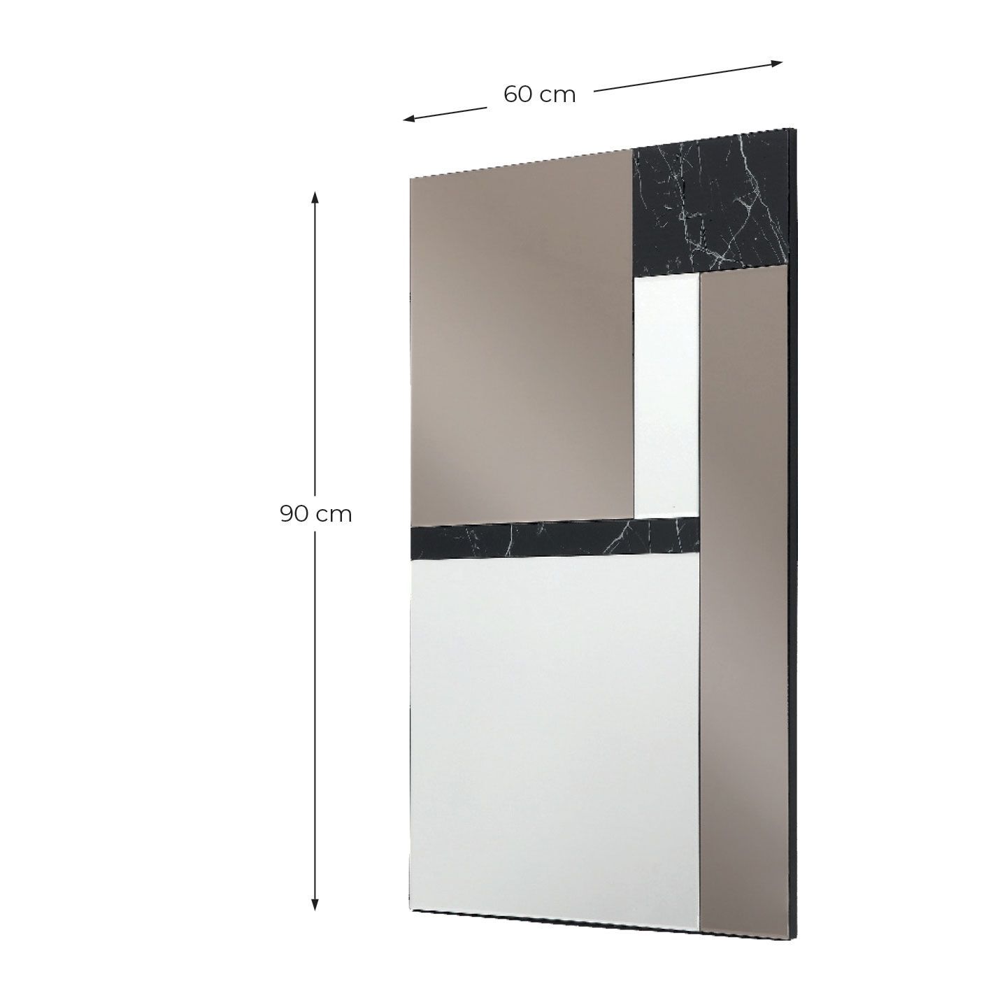 Прямоугольное настенное зеркало Agave MARQUINIA 2 ARCH-00073238 - Вид №5