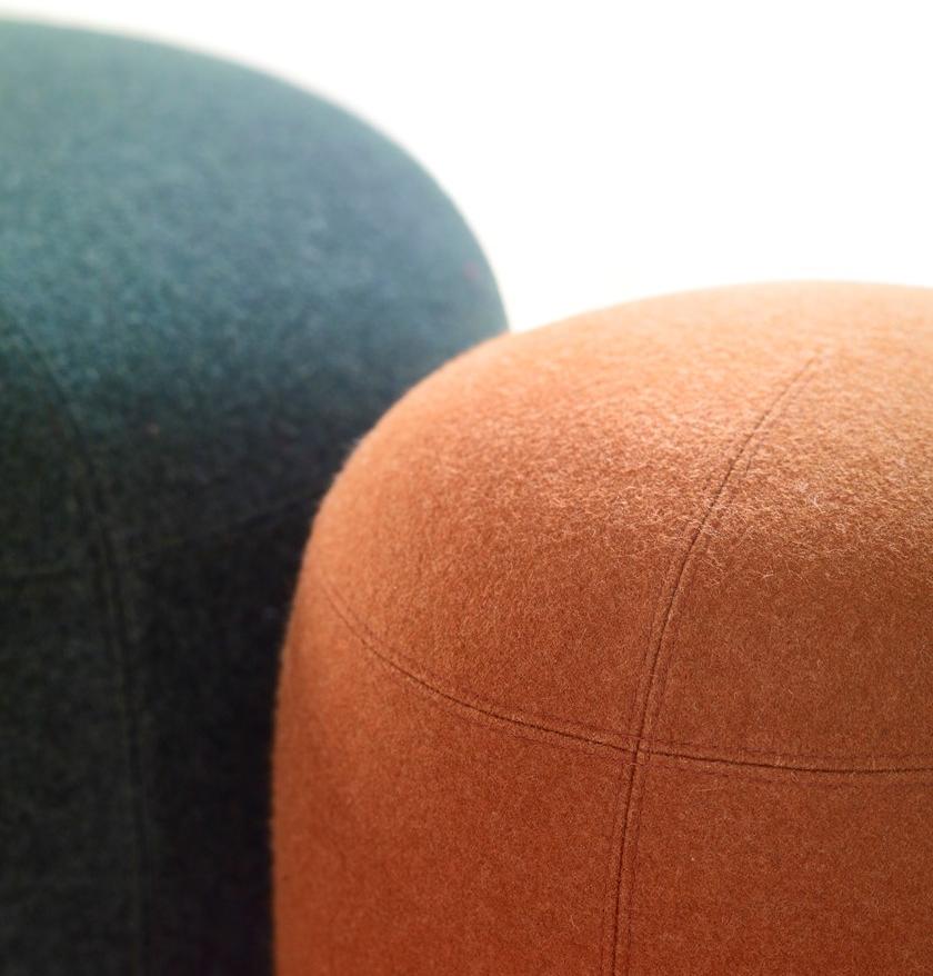 ALKI Круглый пуф из ткани Egon sun-id-1387890 - Вид №11