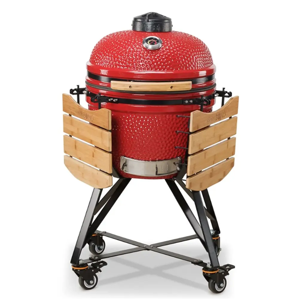 Гриль Kamado Bono Media 20" ø52 h108 см керамика красный STLM-2046438 - Вид №1