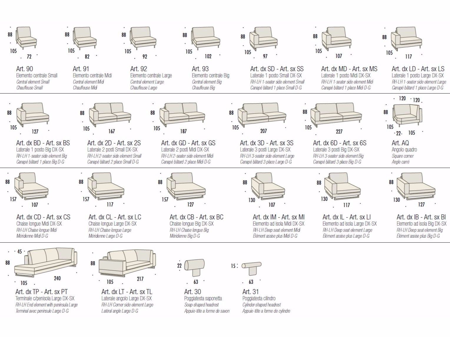 Тканевый диван с полуостровом Felis Softliving ARCH-00069743 - Вид №2