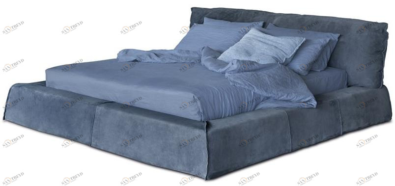 BAXTER Кровать из мягкой кожи sun-id-1366094