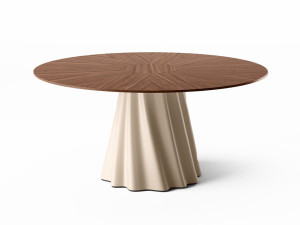 Круглый стол со скульптурным основанием