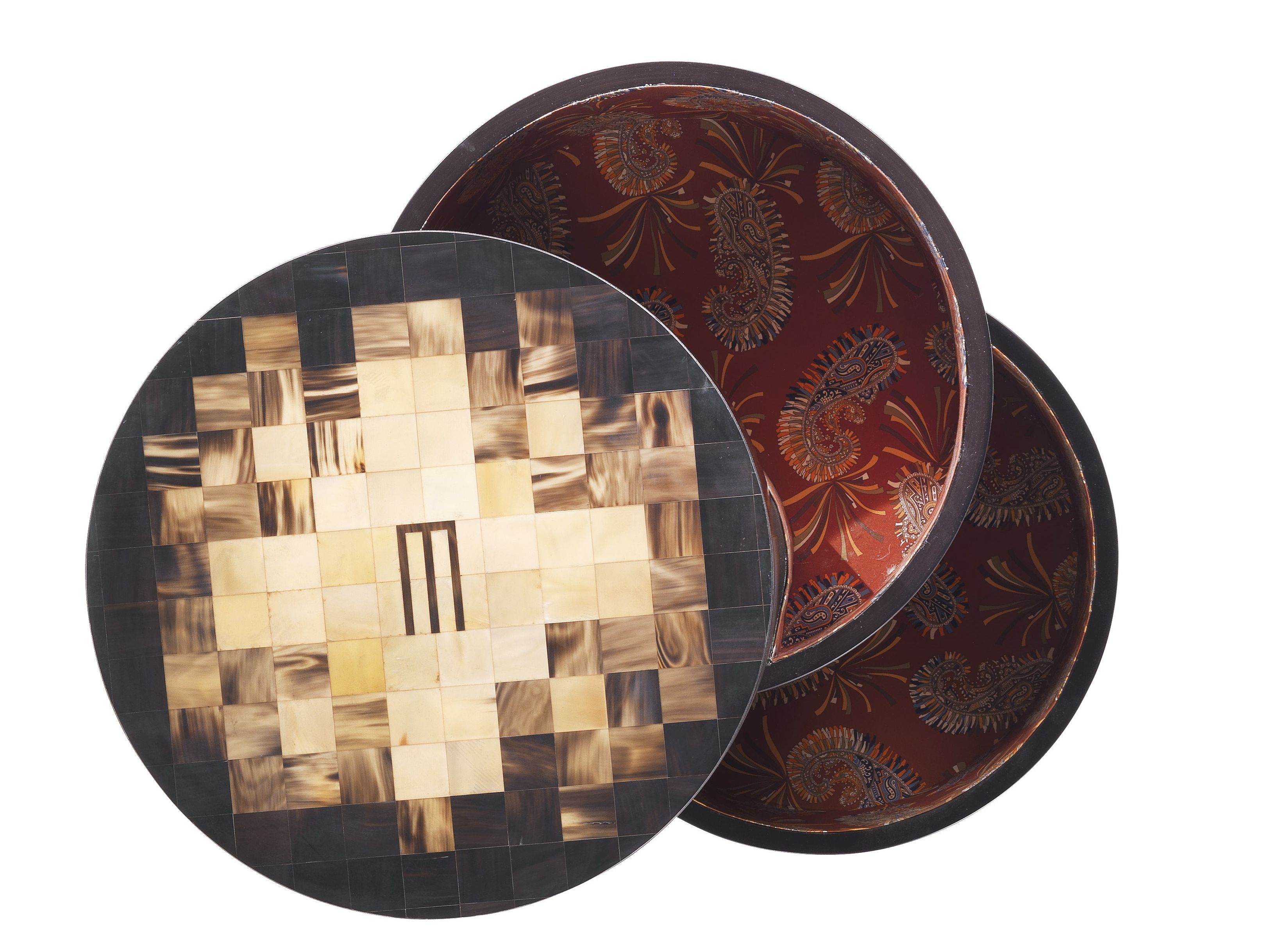 Круглый деревянный журнальный столик ETRO Home Interiors Алеппо ARCH-00030613 - Вид №6