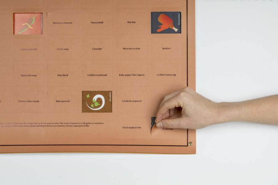 DYPOSTDIE Постер «100 блюд, которые нужно попробовать, прежде чем умереть» Doiy  - Вид №6