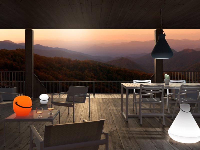 Plust Переносной светильник из полиэтилена sun-id-1412748 - Вид №2