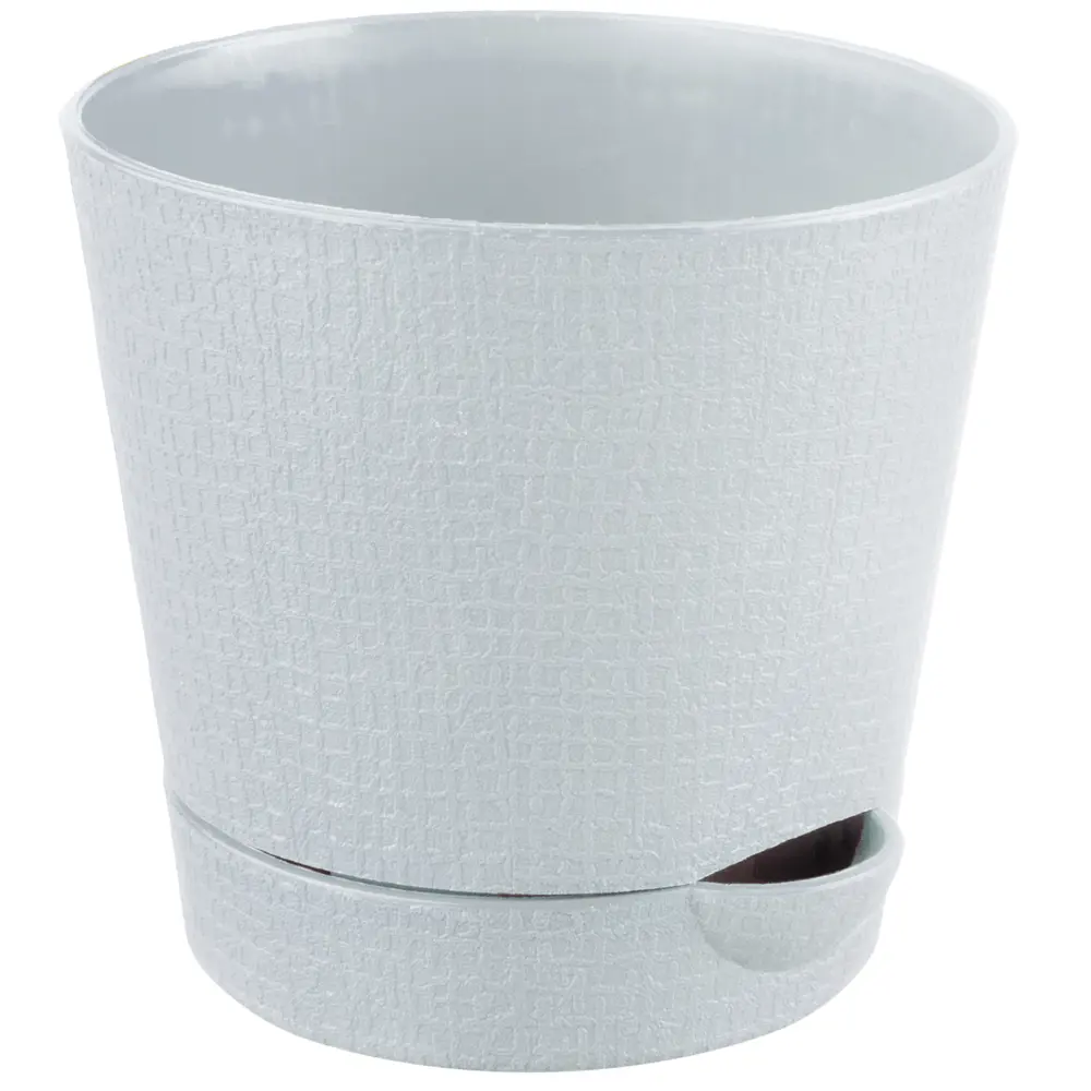 Горшок для цветов ТЕК.А.ТЕК Партер с системой аэрации, 1.4 л 11951098 STLM-0001628