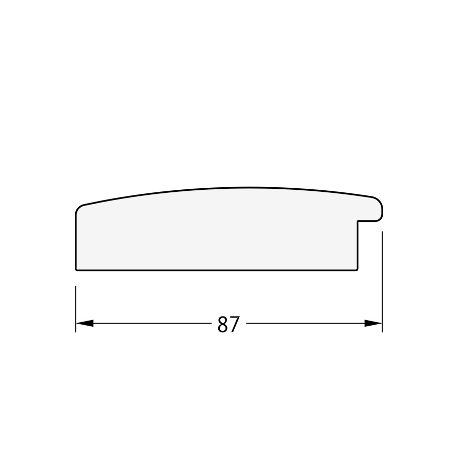BY 1363 Зеркало с фацетом в багетной раме - травленое золото 87 mm EVOFORM Exclusive - Вид №3