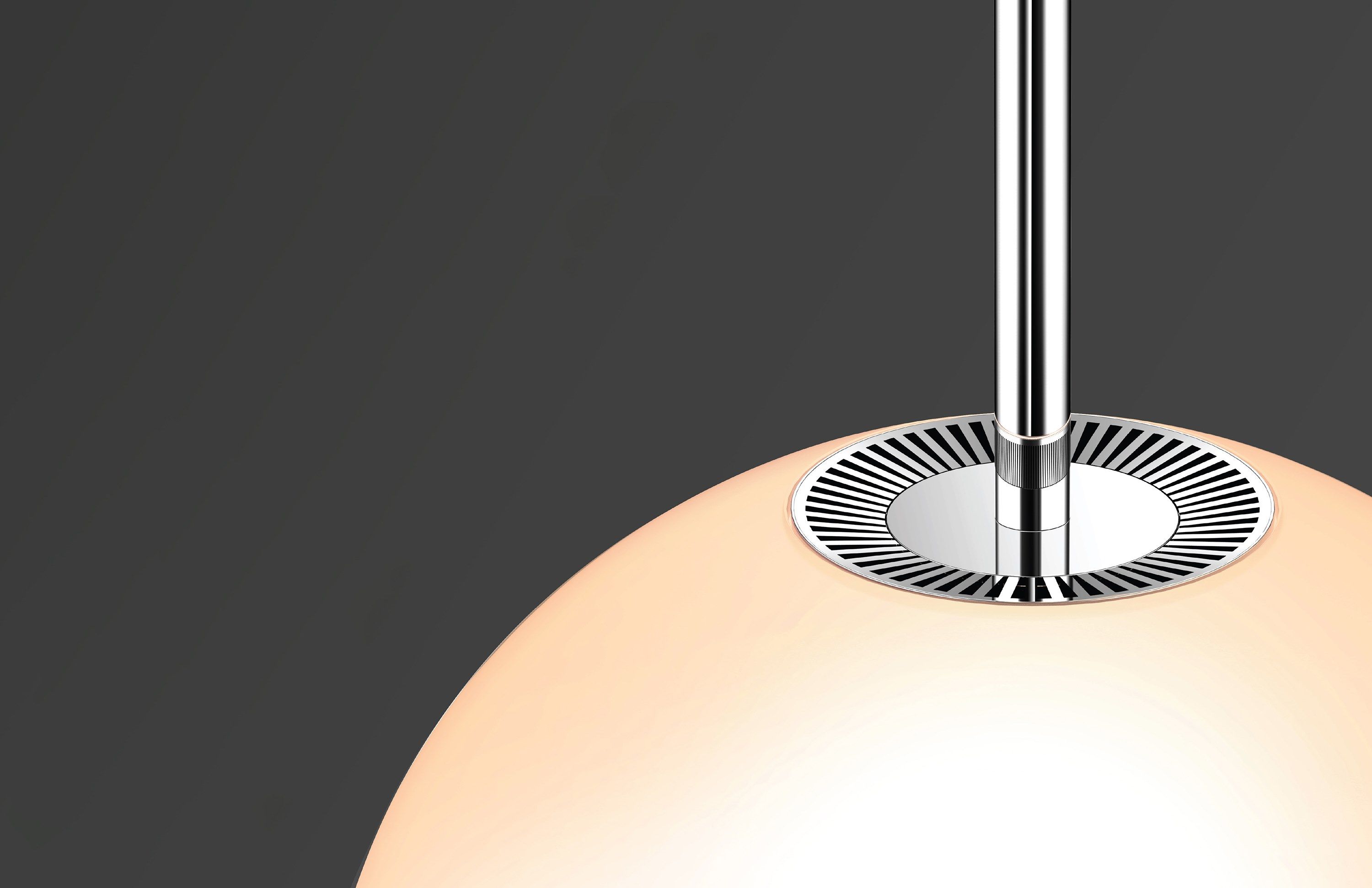 Опаловое стекло с регулируемой яркостью светодиодный подвесной светильник Pablo Designs ARCH-00002404 - Вид №3