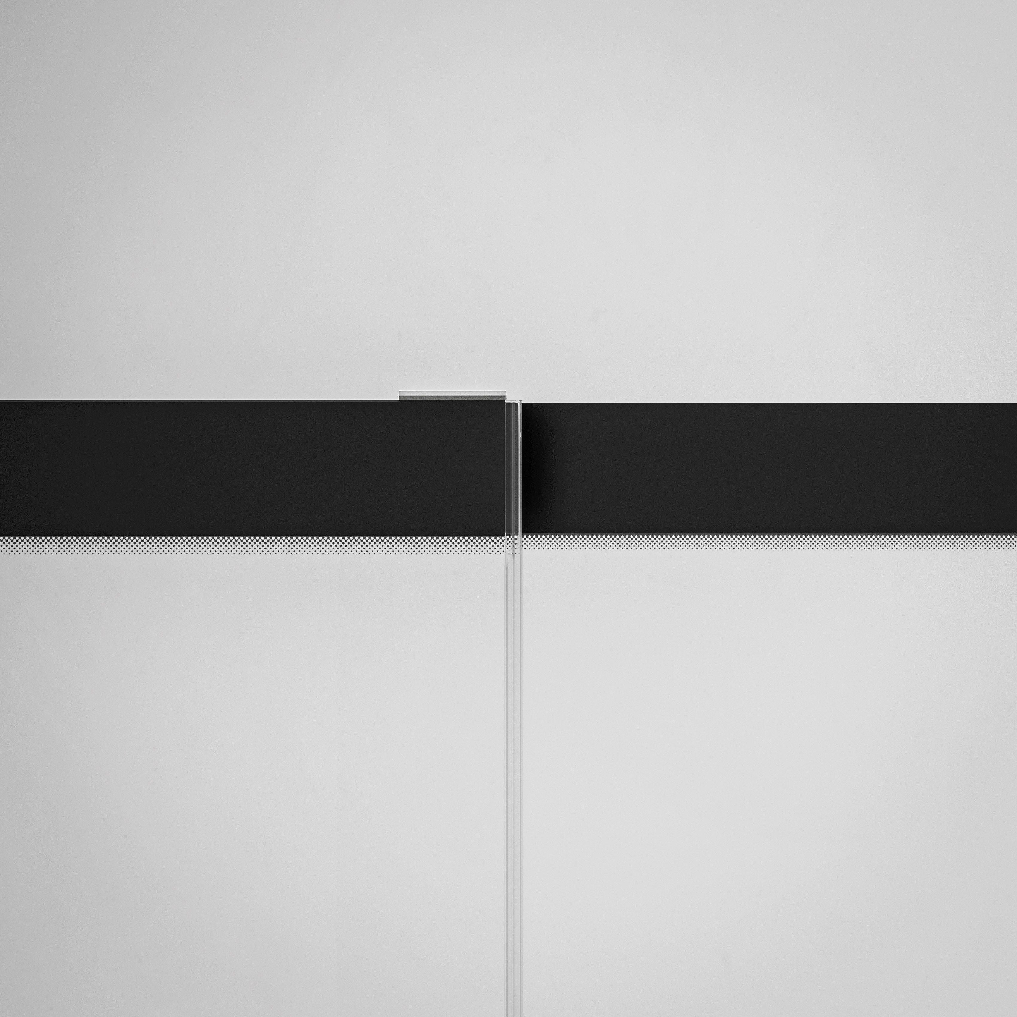 Алюминиевая и стеклянная душевая кабина с раздвижной дверью DUKA вода 5000 ARCH-00073626 - Вид №30