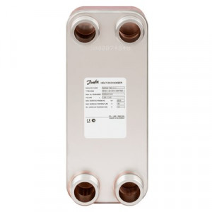 Danfoss Паяный пластинчатый теплообменник одноходовой серии XB12 XB 12L-1-80 PN25 паяный ТО G1 004H7670