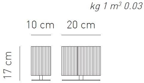 AXOLIGHT Настольная лампа из шелка ручной работы Clavius sun-id-1447608 - Вид №7
