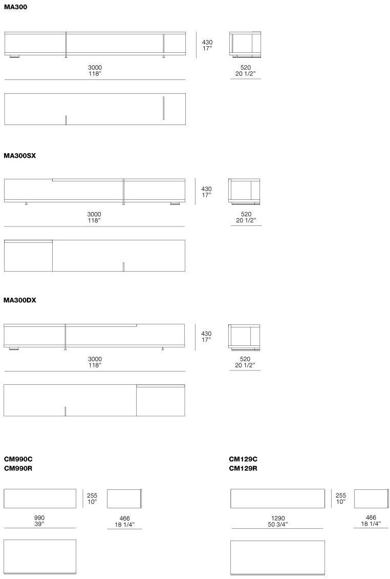 Poliform Буфет из лакированной фанеры Bristol sun-id-1433833 - Вид №7