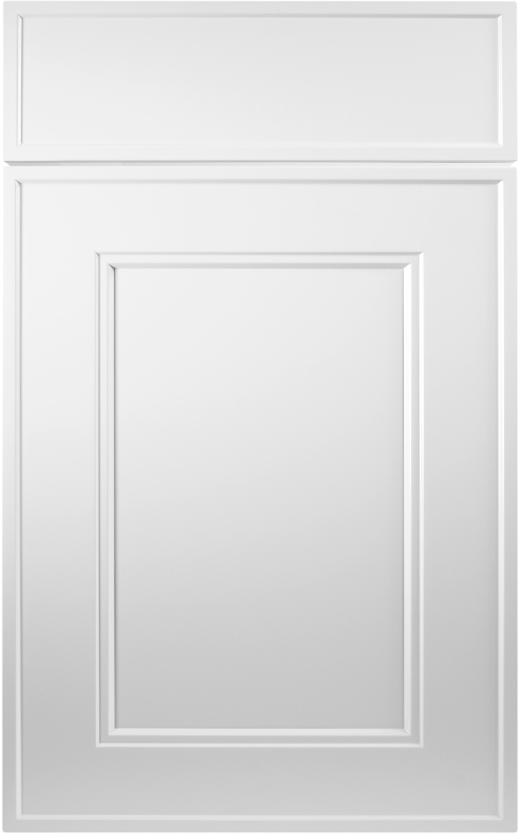 Фасады для кухни Модерн Фрезеровка «Николь» 101 Белый SIDAK SIST2886-6386