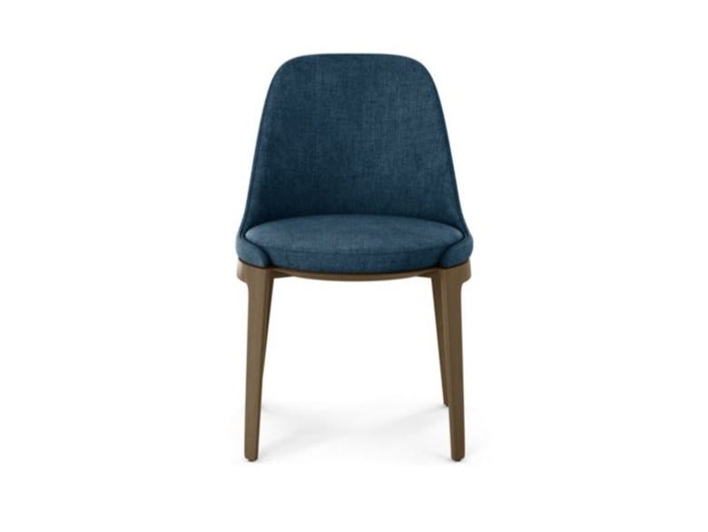 Тканевый мягкий поворотный стул ROCHE BOBOIS TOURNICOTI ARCH-00132810