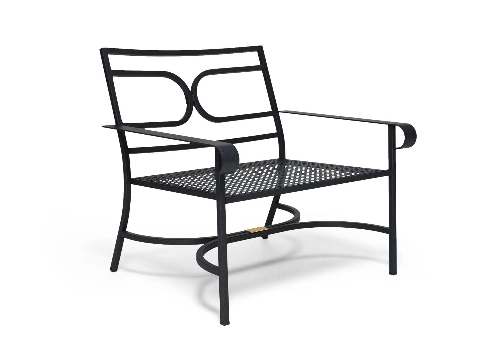 Стальное садовое кресло с подлокотниками emu Collier ARCH-00078997