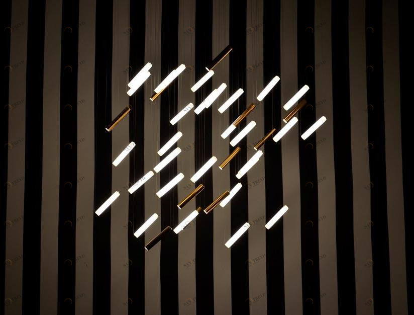 Beau & Bien Фарфоровая светодиодная люстра с диммером Rainy day sun-id-1377671