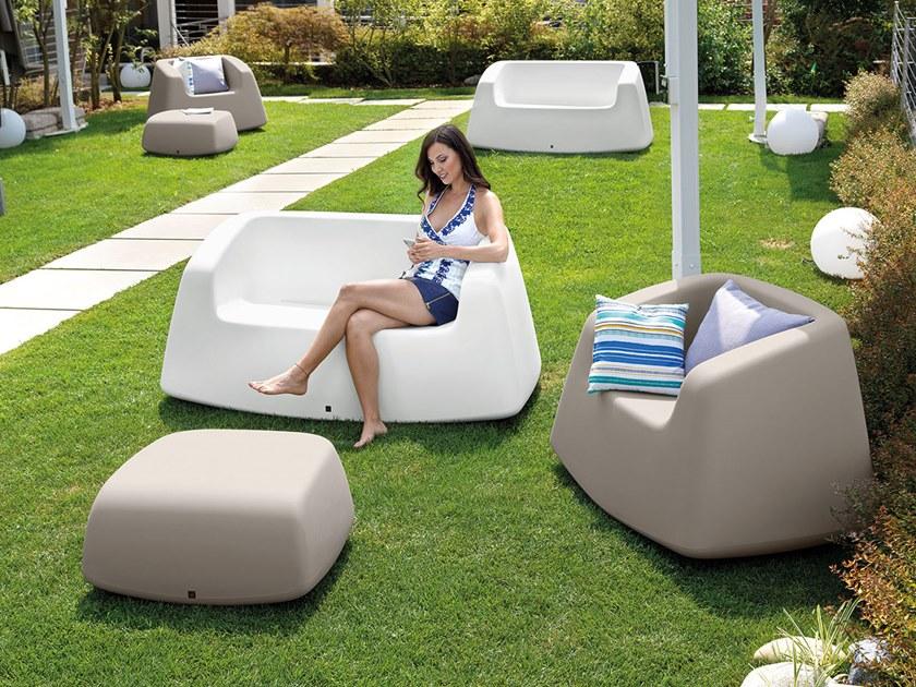 Lyxo Design Садовый диван из полиэтилена Sugar Dv310-cm0170 - Вид №2