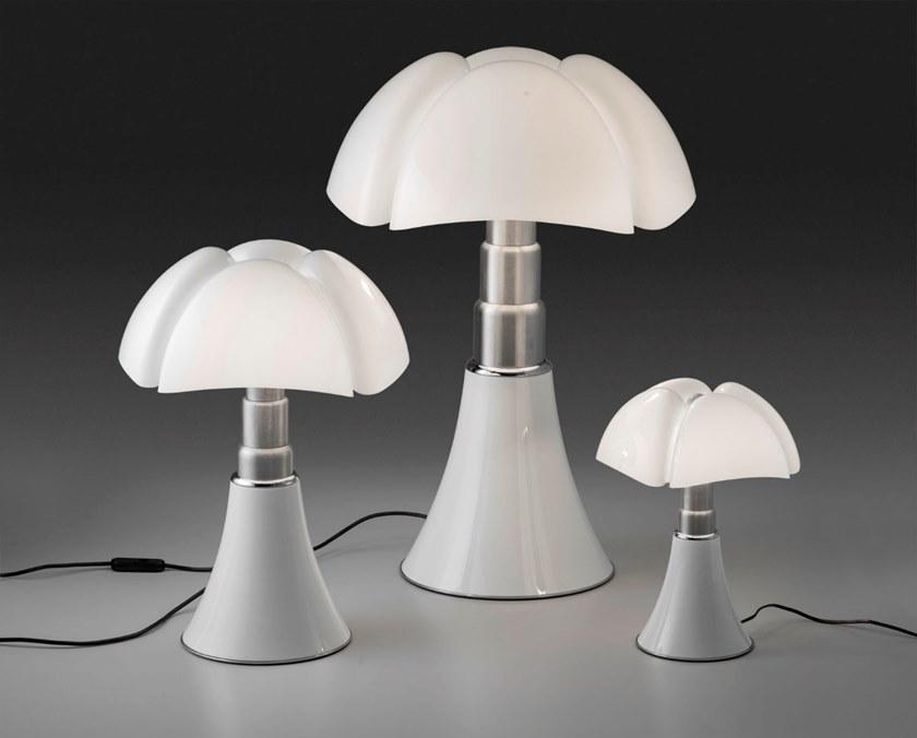 Martinelli Luce Настольная лампа из стали с абажуром из метакрилата Pipistrello 620/j - Вид №7