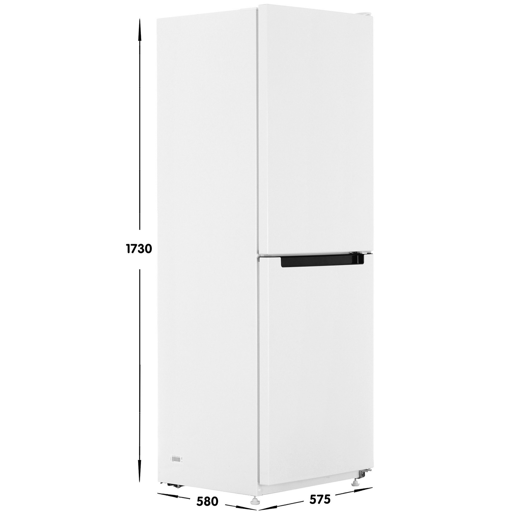 9021279 Холодильник с морозильником   Nordfrost NRB 161NF W белый STDN-0142589 - Вид №6