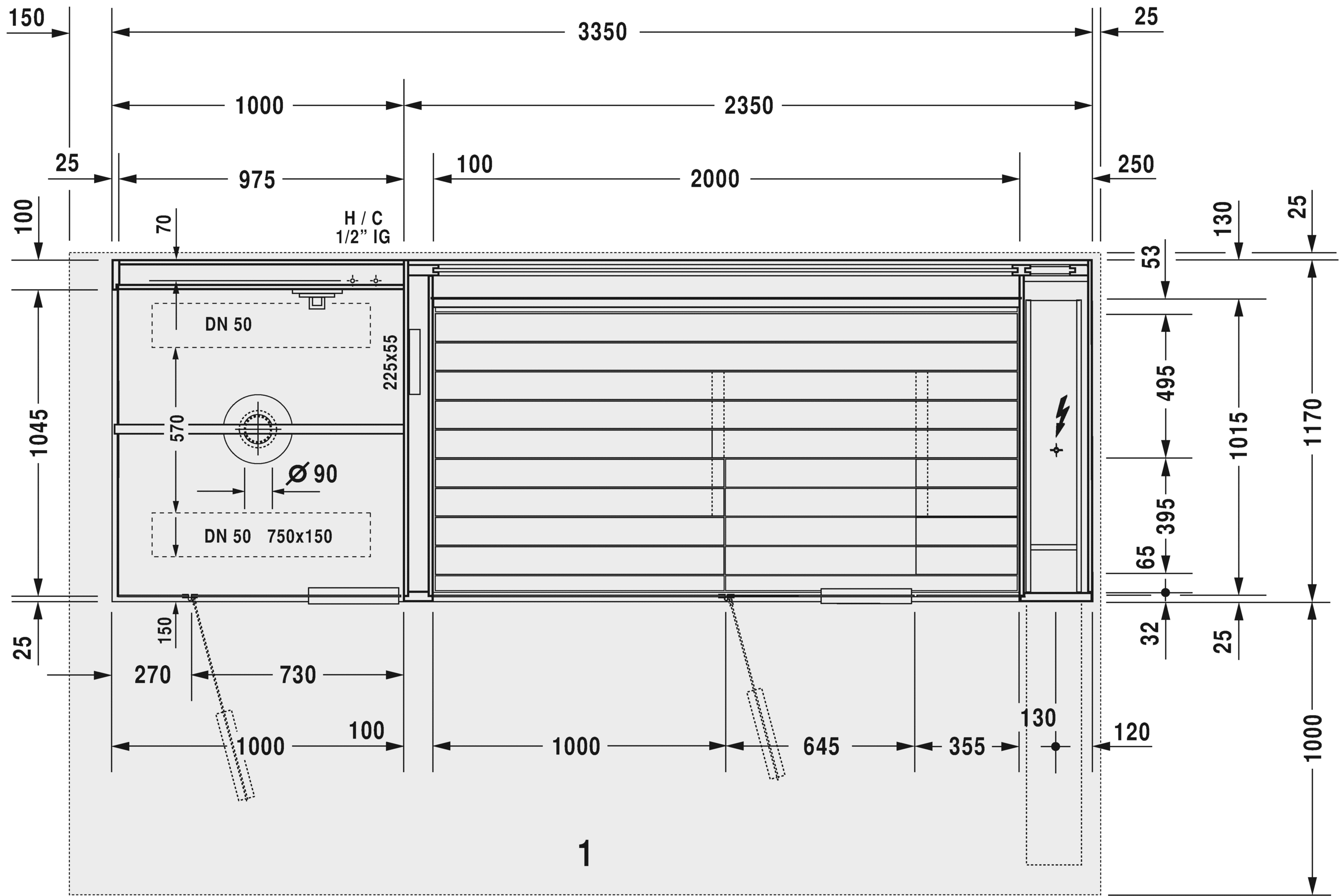 750522002011001 Inipi Сауна Inipi Ama, пристенный и угловой вариант
Исполнение: белый глянцевый (декор) Белый глянцевый декор Duravit  - Вид №4