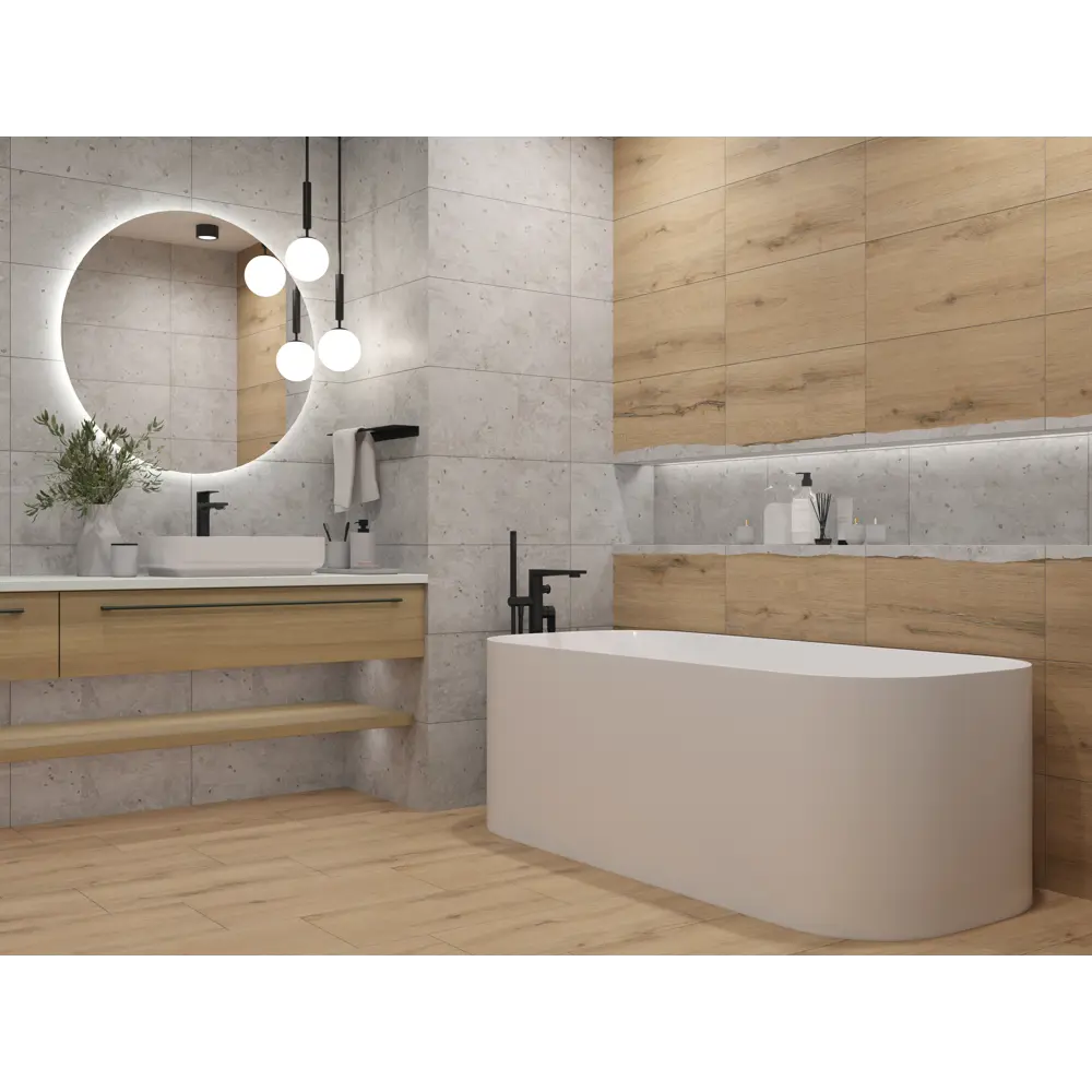 Керамогранит LB Ceramics Форсса 30x60.3 см матовый серый 85882311 STLM-0065945 - Вид №5