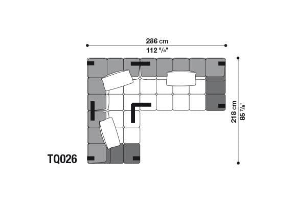 Модульный диван B&B Italia Tufty Time ARCH-00144354 - Вид №60
