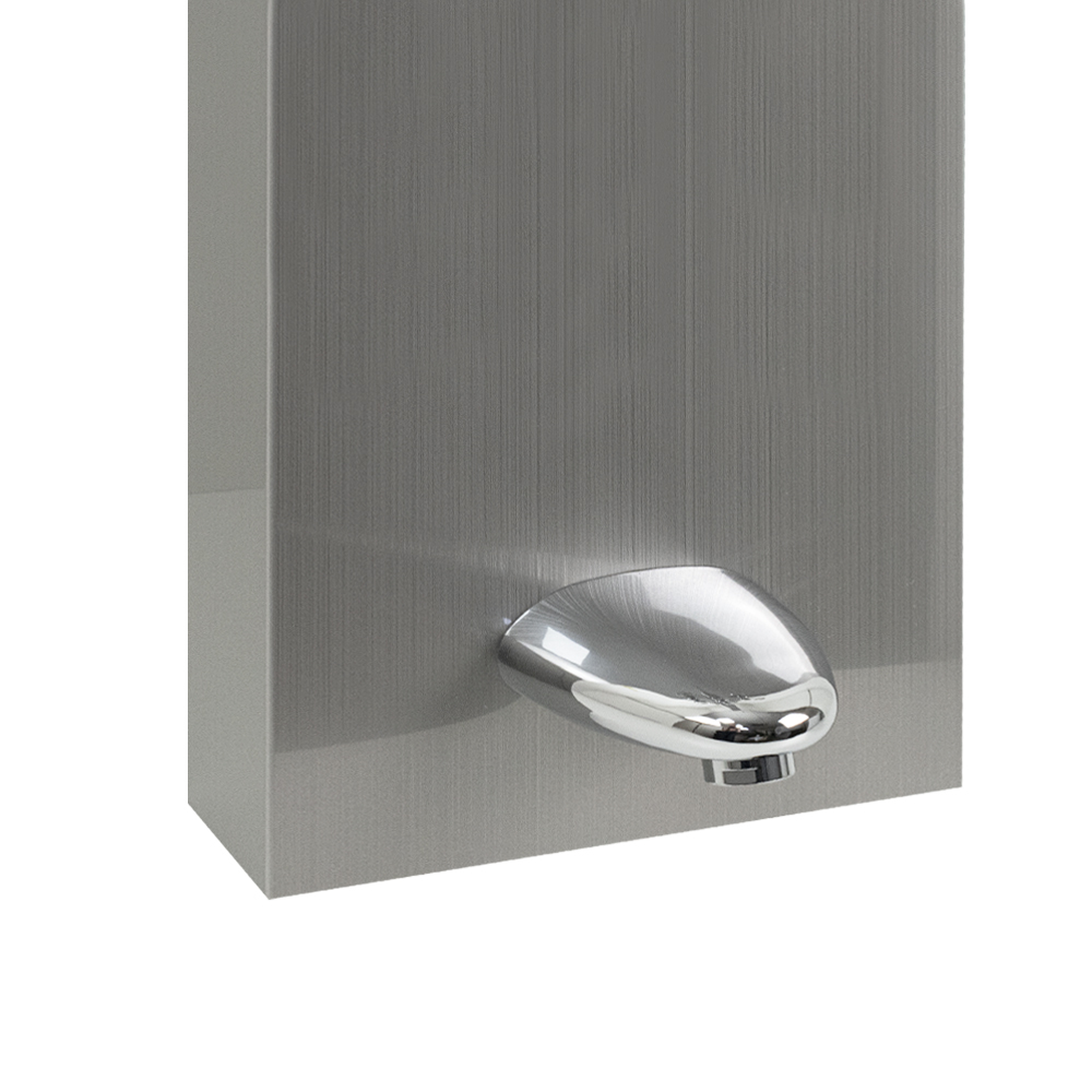 GFmark - Душевая панель - "тропический душ" с двумя лейками, корпус ЗАЦАРАПАННАЯ, нержавеющая сталь марки 304, код: 5510  - Вид №3