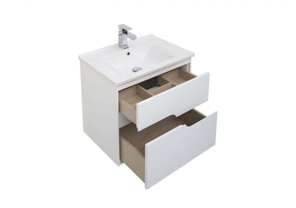 Мебель для ванной Aquanet Модена 65 белый 00199304 - Вид №3