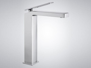 Однорычажный высокий смеситель для раковины