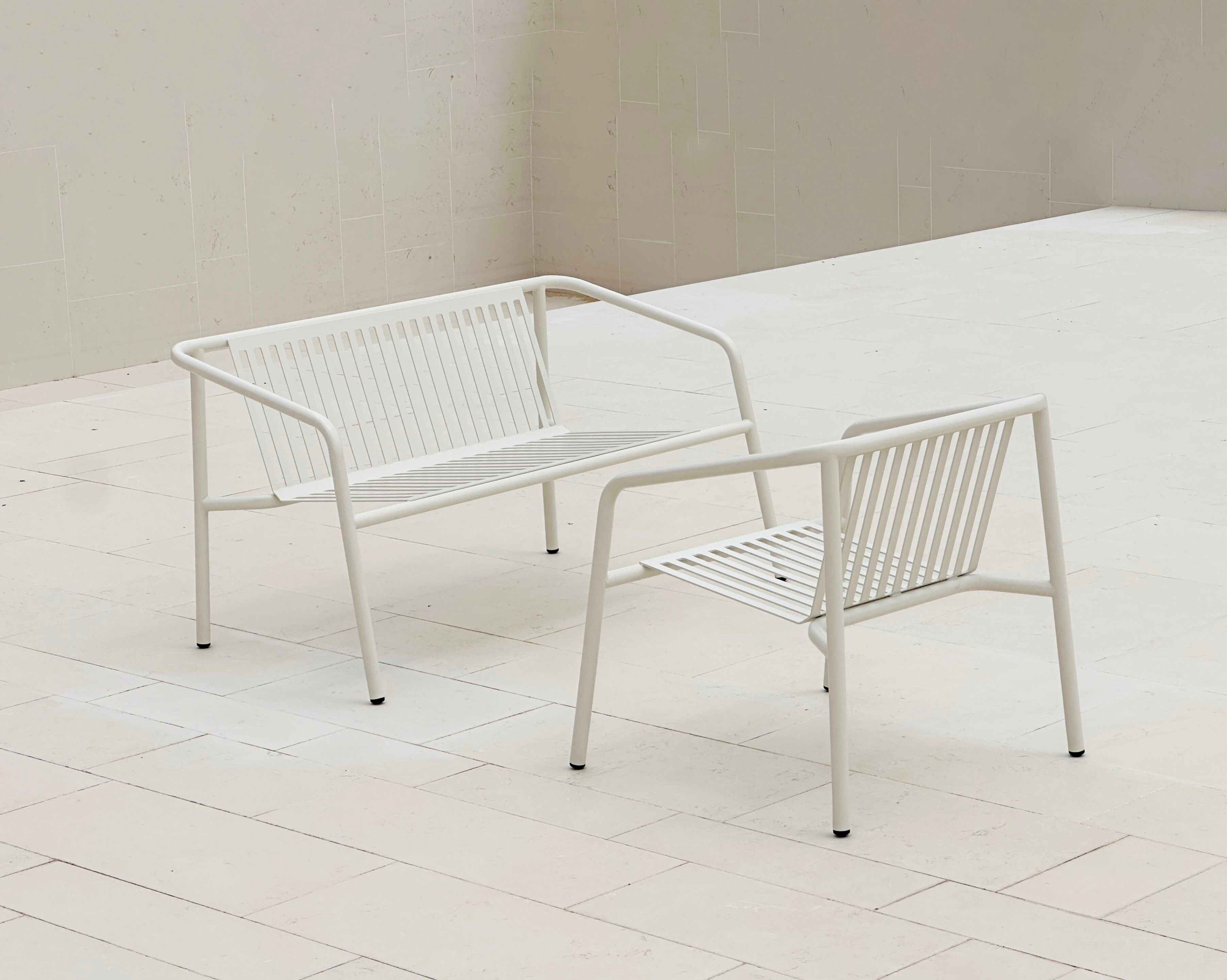 Алюминиевый садовый стул с подлокотниками Branca Lisboa Erva ARCH-00100316 - Вид №3