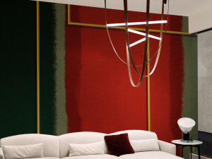 Геометрические обои ПВХ бесплатно, экологически чистые, моющиеся