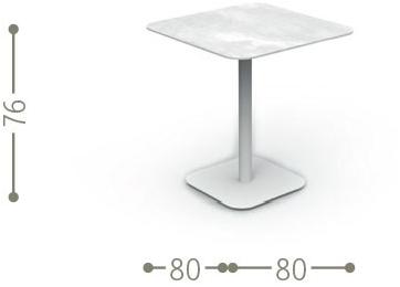 Talenti Квадратный садовый стол Moon alu sun-id-1351652 - Вид №2