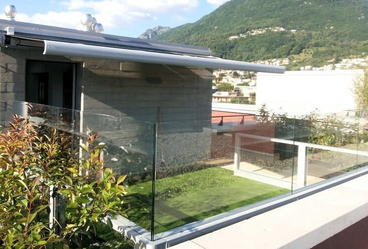 Алюминиевый и стеклянный экран dehors GM MORANDO Bellavista System ARCH-00015351 - Вид №2