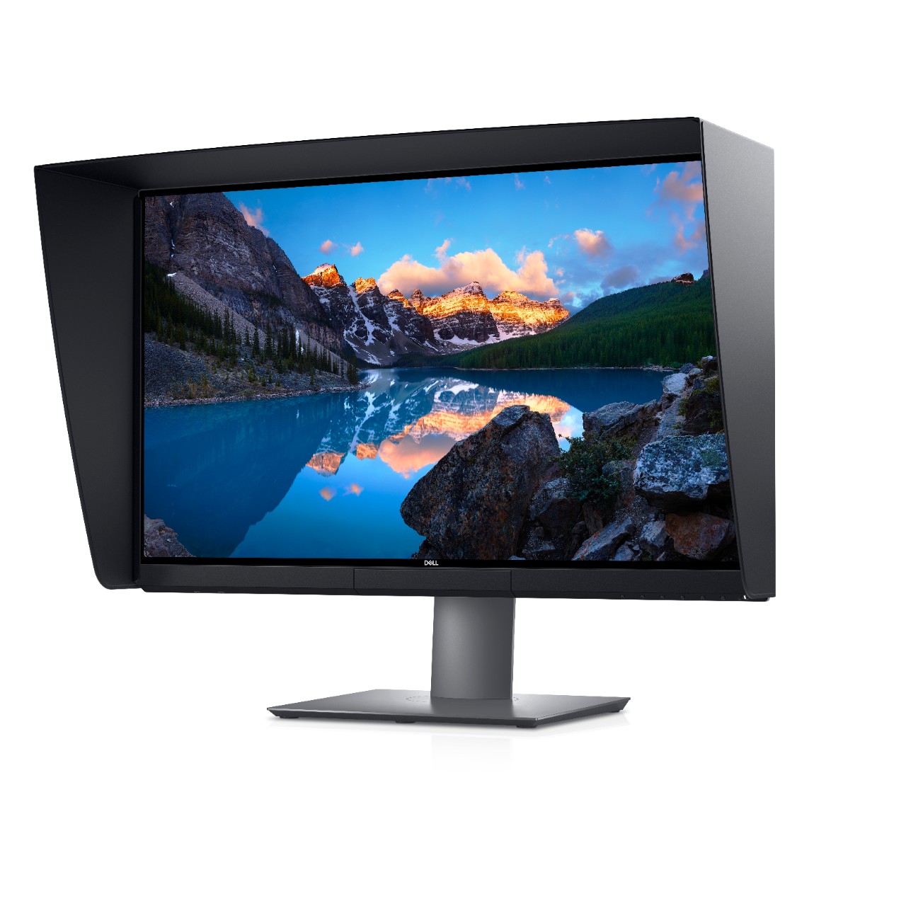 2720-0216 up2720q, 27", ips, premier color, 3840x2160, 6ms, 250cd/m2, 1300:1, 178/178, has,tilt, swivel, 2*hdmi, dp,2*thunderbolt 3, 4xusb 3.2, black, 3 y Dell Dell UltraSharp Santreyd  - Вид №7