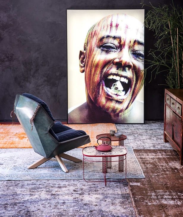 Тканевое вращающееся кресло MOROSO ARCH-00008984 - Вид №6