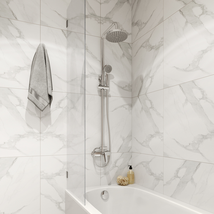 SIMSB1FM89 Смеситель для душа с вер*ней лейкой Milardo Simp  - Вид №1