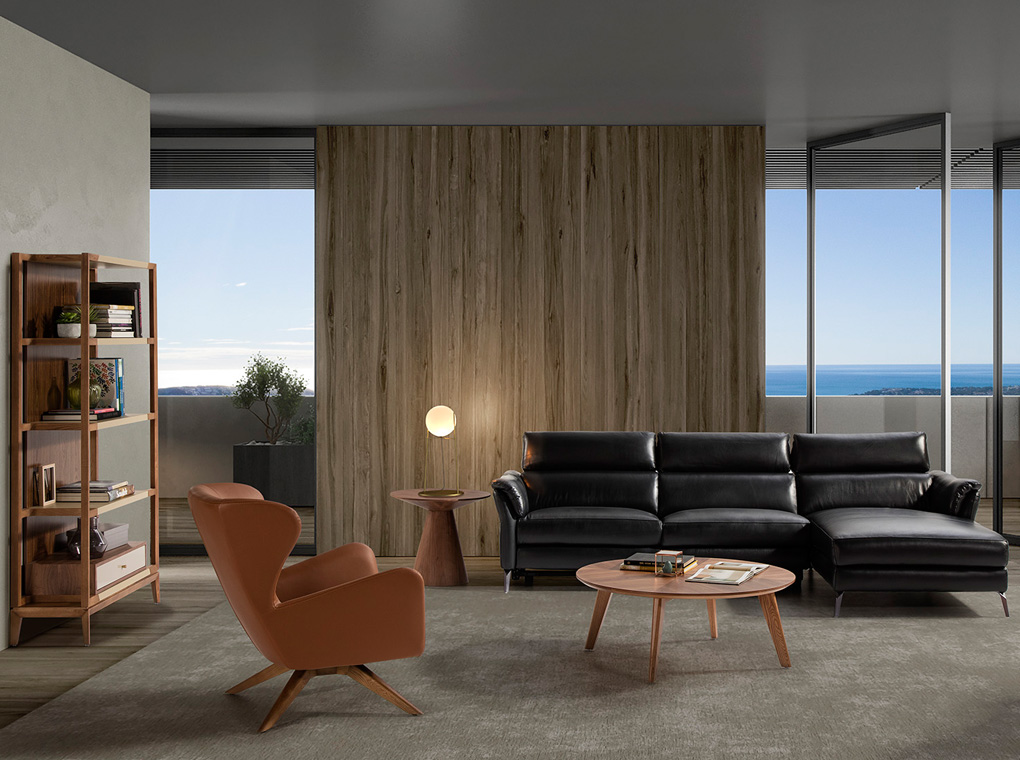 073448 Круглый журнальный столик Angel Cerda BRC7551A  - Вид №2