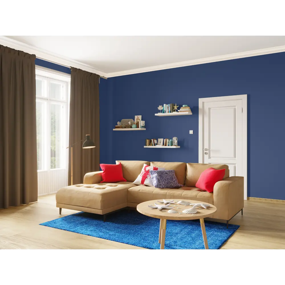 Краска для стен и потолков Trend Farbe цвет Грозовое небо 1 л 81970779 STLM-2048031 Dufa  - Вид №4