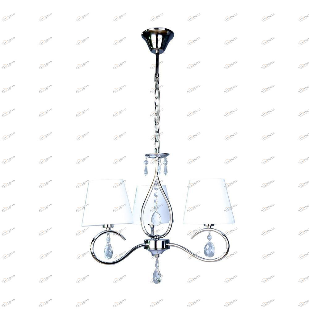 Подвесная люстра Omnilux Molinella OML-56203-03 OMNILUX MOLINELLA 337092 Белый;хром 