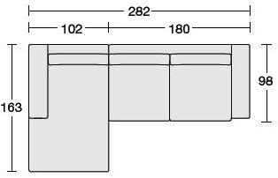 CTS SALOTTI Модульный тканевый диван Smart sun-id-1438579 - Вид №7