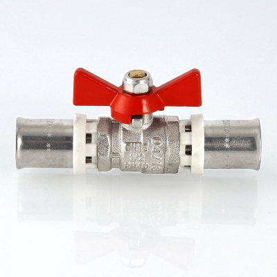 VT.243.N.1616 Кран шаровой с пресс-соединением Valtec 16  - Вид №4